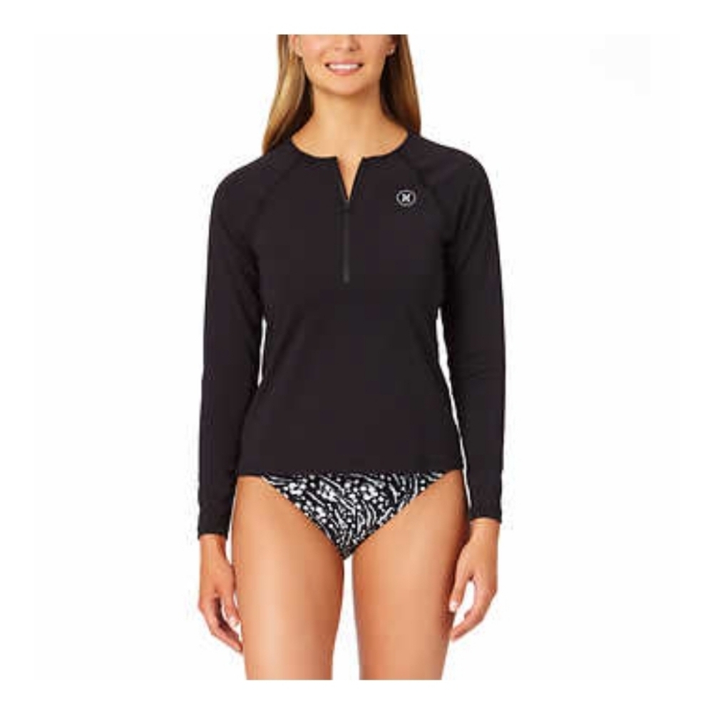(Ew)Hurley ladies quarter zip rashguard